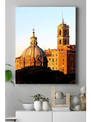 Zemira Postermanya (PSTER17725) Roma Manzara Kanvas Tablo 40 x 60