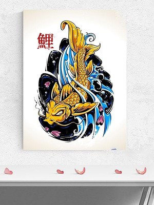 Zemira Postermanya (PSTER21079) Fish Manga Anime Poster - Afiş - Dekoratif Duvar Posteri 70 x 100