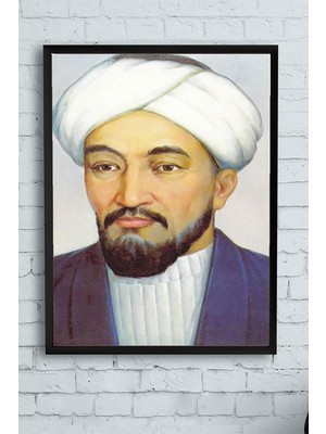 Zemira Postermanya (PSTER10978) Farabi Bilimsel Çerçeveli Tablo (50X70CM)