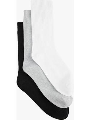 Koton 3'lü Tenis Soket Çorap Seti