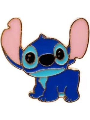 İğne İzi Stitch Broş, Çocuk Broş, Iğneli Broş Klipsli Broş Yaka Broşu Ceket Yaka Iğnesi, Mineli B175