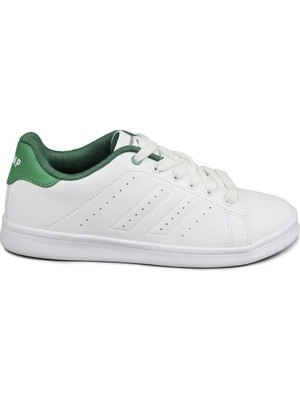 Jump 15306 Beyaz Yeşil Kadın Sneaker Spor Ayakkabı