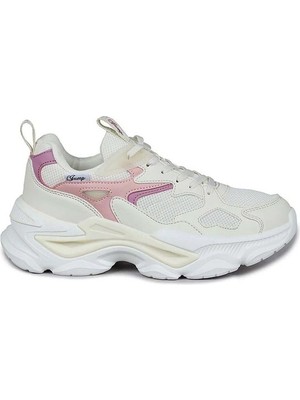Jump 29891 Bej Kadın Sneaker Spor Ayakkabı