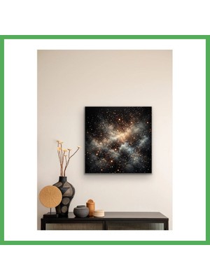 Astraltech Uzay Boşluğu Kanvas Tablo 60X60CM Bezoss