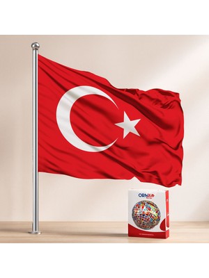 Royaleks 150X225 cm Alpaka Kumaş Türk Bayrağı