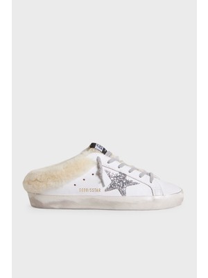Golden Goose Logolu Deri Sneaker Ayakkabı Kadın Ayakkabı GWF00110.F007126.10224