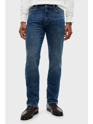 Tommy Hilfiger Pamuklu Straight Fit Normal Bel Jeans Erkek Kot Pantolon MW0MW44925 1A8