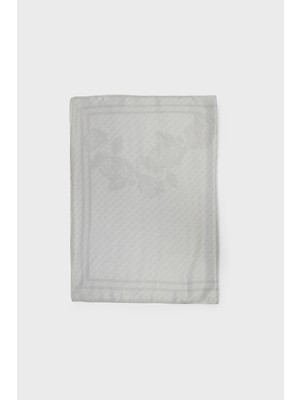 Guess Logolu 70 x 200 cm Ipek Şal Kadın Şal AW5750 SIL03 Gry