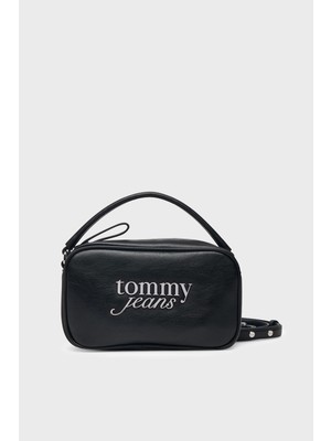 Tommy Jeans Logolu Ayarlanabilir Askılı Çanta Kadın Çanta AW0AW19053 Bds
