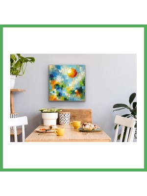 Astraltech Yaz Mevsimi Kanvas Tablo 60X60CM Bezoss