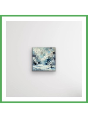 Astraltech Kış Mevsimi Kanvas Tablo 60X60CM Bezoss
