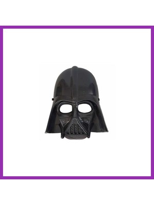 Salmore Yıldız Savaşları Star Wars Maskesi Darth Vader Maskesi Siyah Renk Bty