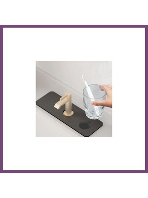 Bezos Su Emici Sihirli Lavabo Kenar Matı 38X13CM MC-605 Gambera1