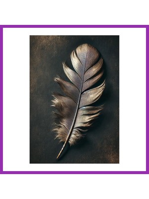 Salmore Bronz Tüy Kanvas Tablo 70X100CM Bty
