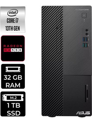 Prime Life Expertcenter D500ME I7 13700 32GB 1tb SSD RX550/4GB Fdos Masaüstü Bilgisayar & Per4 USB Bellek