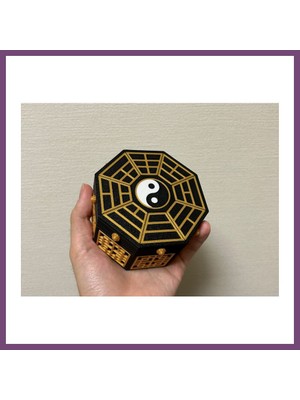 Bezos Oryantal Bagua Fener Tealight Mumluk Çok Parçalı Dekoratif Mum Feneri Gambera1