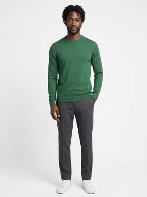 Lacoste Erkek Bisiklet Yaka Slim Fit Rayon Triko