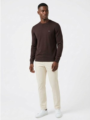 Lacoste Erkek Bisiklet Yaka Slim Fit Rayon Triko