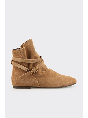 Elle Natural Leather Women's Casual Boots