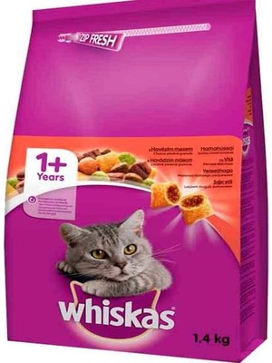 Kuru Kedi Maması Biftek 1400 Gr. 1 Adet
