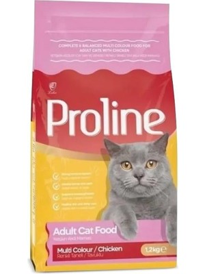Yetişkin Kedi Mama Tavuklu MULTICOLOR1200G 1 Adet