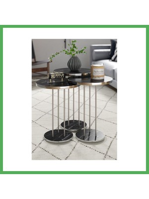 Astraltech Gümüş Terra Zigon Bendir Siyah 3'lü Bezoss
