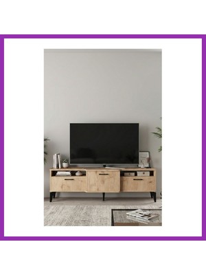 Salmore Mistral Tv Sehpası Suntalam Bej 160X40 cm Bty