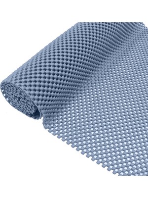 Promosyonca Halı Kaydırmaz Lateks, Kaydırmaz Mat, Halı ve Kilimler Için Kaydırmaz Halı Matı (60X90 Cm) Farklı Renk Seçenekleriyle (Açık Gri)