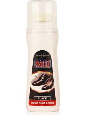 Sitil Likit Siyah Ayakkabı Parlatıcısı 80 ml