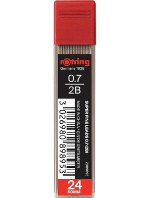 Rotring Super Polimer Kalem Ucu 0,7 mm 2b
