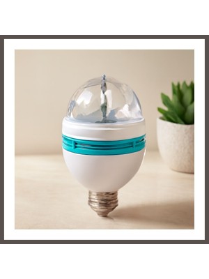 Nexora Living 3W Dönebilen Renkli LED Disko Lamba (170-265V) Nxrlvng