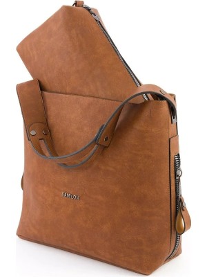 Goldbags Kadın Çapraz Askılı Yavrulu Omuz Çantası 29X30CM