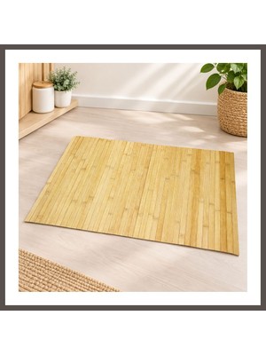 Nexora Living Bambu Çubuklu Kaydırmaz Banyo Paspası Nxrlvng