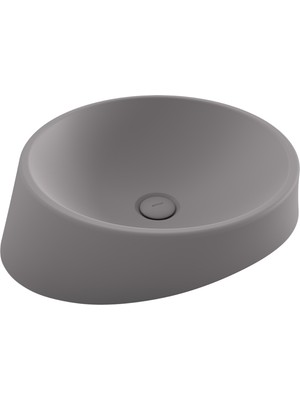 Bocchı Bocchi Venezia 56 cm Çanak Lavabo Mat Gri
