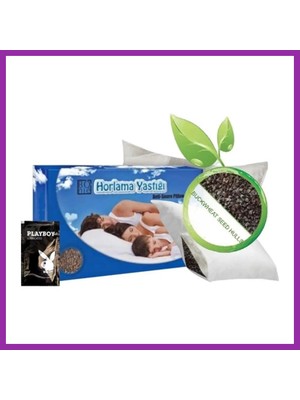 Bezos Süper Muzicevi Anti-Snoring Pillow - Karabuğday Yastığı 50 x 70 cm + Jel BEZ10