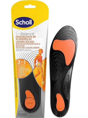 Tr Scholl In Balance Ayakkabı Tabanlığı, Ağrı Durumunda Tabanlık, 1 Çift Yapışkan Olmayan