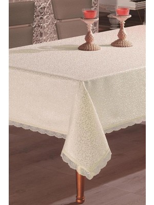 Tr Denizli Çeyiz Dantelli Masası Örtüsü 160X220