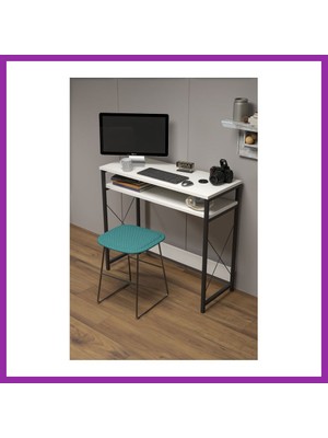 Bezos Çalışma Masası Beyaz 90 cm BEZ10