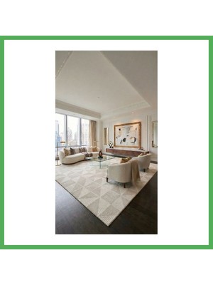 Astraltech Youdayhomecollection Delta Model Oturma Odası Halısı · Ebat: 100X100 Bezoss