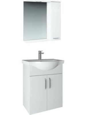 Duru 55 cm Banyo Dolabı Beyaz