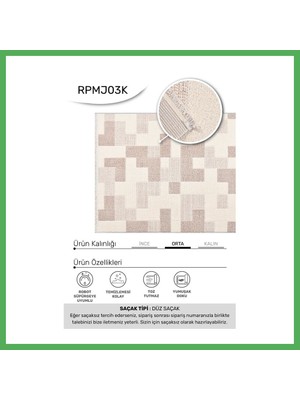 Astraltech Youdayhomecollection Margin Model Oturma Odası Halısı · Ebat: 80X80 Bezoss