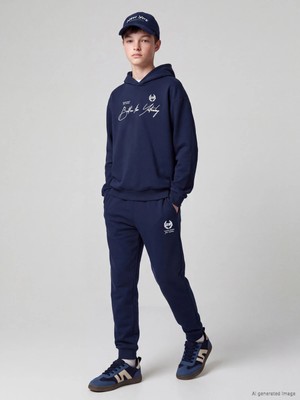 Lc Waikiki Yeni Sezon Lacivert Baskılı Erkek Çocuk Jogger Eşofman Altı