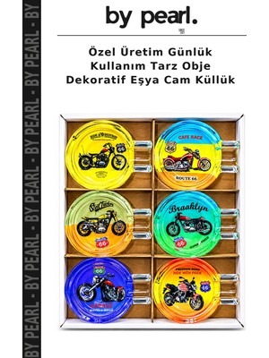 Özel Üretim Günlük Kullanım Tarz Obje Dekoratif Eşya Cam Küllük