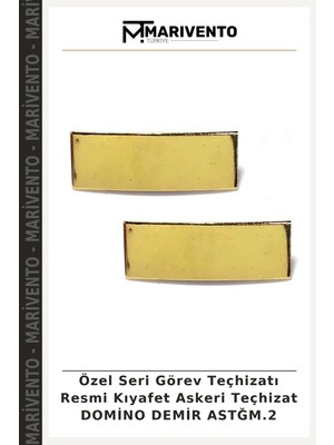Özel Seri Görev Teçhizatı Resmi Kıyafet Askeri Teçhizat Domino Demir Astğm.2