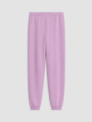 Lc Waikiki Yeni Sezon Lila Beli Lastikli Kız Çocuk Jogger Eşofman Altı