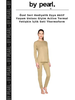 Özel Seri Hediyelik Eşya Aktif Yaşam Unisex Giyim Active Termal Yetişkin Içlik Seti Thermoform