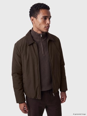 Lc Waikiki Yeni Sezon Kahverengi Regular Fit Erkek Şişme Mont