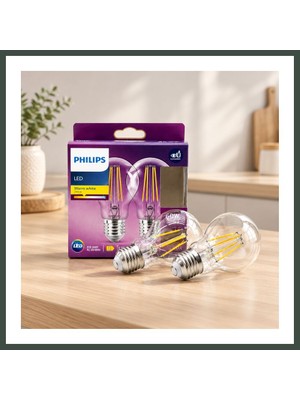 Bezos LED Filament Rustik Ampul E27 7W 806 Lumen Cam Gövde Nhr