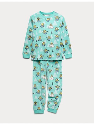 Marks & Spencer Minions Baskılı Pijama Takımı