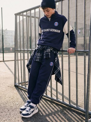 Lc Waikiki Yeni Sezon Lacivert Erkek Çocuk Paris Saint Germain Baskılı Jogger Eşofman Altı